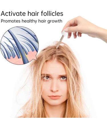 LICHENGTAI Fermented Rice Water Serum 30ml Hair Care Essence Hair Growth Rice Water Thinning Hair Hair Care Oil for Men and Women - Buy Online on GoSupps.com