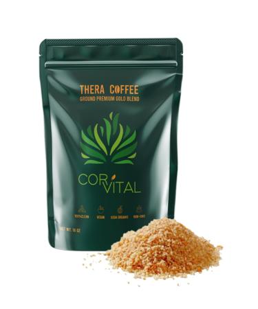 Cor-Vital 1lb Coffee Enema - Organic Enema Coffee - Best Organic Coffee For Enema - Gerson Approved Therapy Roast Coffee Detox Cleanse - Liver Cleanse Detox & Repair - Mold Free Coffee Colon Cleanse