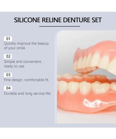 Dent Provisoire Prothese Dentaire Amovible Cosm tique Sourire Dent de Placages Dentaires Instantan es Proth se Prothese Dentaire Amovible - Buy Online on GoSupps.com