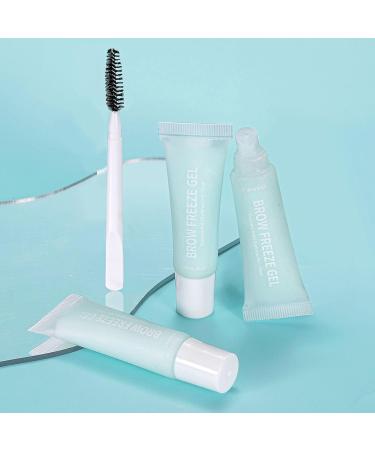  Glugahrif Eyebrow Gel | Long-Lasting Eyebrow Fixer 12ml Waterproof Long-Lasting Natural Quick-Drying Gel with Brush for Women for Parties Casual Wear Weddings Festivals Everyday Use and Travel - Buy Online on GoSupps.com