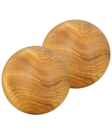Tovinanna 2st massage ball Massage ball finger Massage device Neck massager Baoding Stress Balls Stress Ball Foot Massage Guard Handballs Holding Balls the Ball Roll China Handball