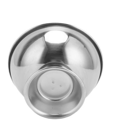 Shalling Bowl - Stainless Steel Razor Cream & Shaving Foam Shell for Rich Thick Lather | International Shipping Available - Buy Online on GoSupps.com