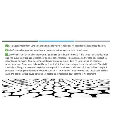 LO KO RICE Konjac Shirataki Rice - Low Calorie Keto Friendly Healthy Option for Sushi & Low-Carb Diets - 35.27oz (1Kg) - Buy Online on GoSupps.com