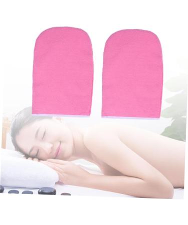 FOMIYES 2 Pairs Paraffin Wax Gloves Insulated Gloves Hand Spa Cover Hand Treatment Mitts Bath Treatment Mitt Pink Thicken Cotton Gloves - Buy Online on GoSupps.com