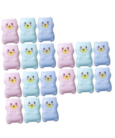 minkissy 18 Sets Travel Soap Flakes Soap Paper Flakes Clean Hand Soap Hand Washing Soap Slices Bathing Soap Flakes Small Soap Slice Hand-washing Soap Slices Travel Accessories Portable Pp