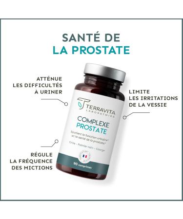 PROSTATE Complex | Prostate Protection and Urinary Comfort for Men | Naturally and Effectively Fights BPH and Urination | Cli - Buy Online on GoSupps.com