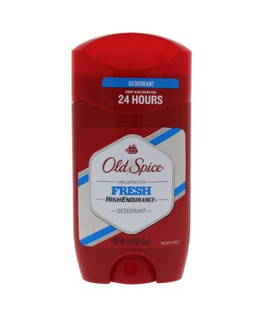 Old Spice High Endurance Deodorant Long Lasting Stick Fresh, 2.25 Ounce