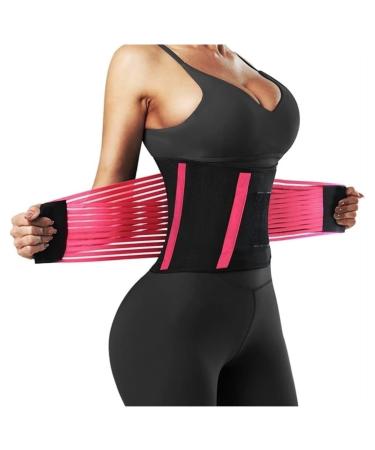 Back Support Back Brace Lumbar Support Lower Back Support Brace Breathable Lumbar Decompression Belt Waist Back Posture Back Support Belt(Pink Small) Small Pink