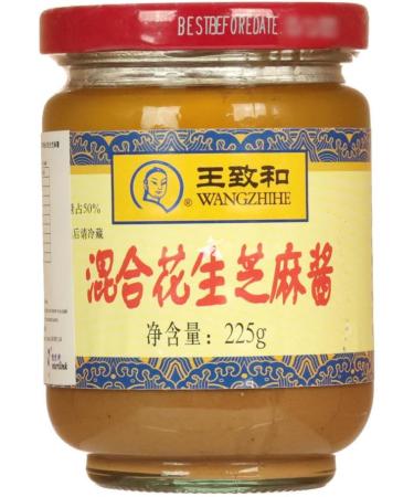 Wangzhihe Sesame Paste With Peanut Butter for Dressing Sauce Cooking 225g - Buy Online on GoSupps.com