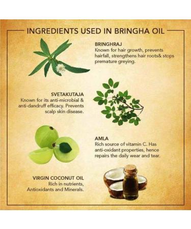 Indulekha Bhringa Hair Care Oil Pack - Set of 4 | Nourishing Hair Treatment - Buy Online on GoSupps.com