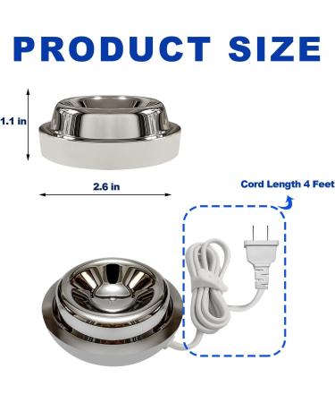 Electric Toothbrush Charger Base for Philips DiamondClean Smart 9300 9500 9700 Series | Compatible with Sonicare HX9901 HX9903 HX9924 HX9954 HX9957 HX9984 HX992W HX993B - Buy Online on GoSupps.com