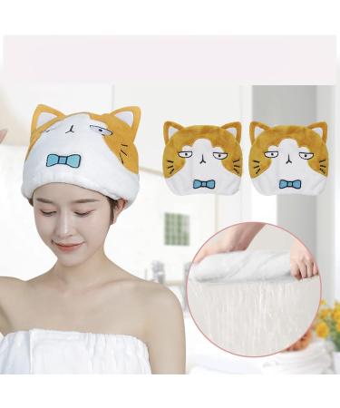 FakeFace Funny Hair Dryer Towel for Kids | Soft Microfiber Headscarf & Turban | Quick-Dry Cat Design - Buy Online on GoSupps.com