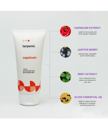 Terpenic Medical Capsicum Gel 100 ml - Buy Online on GoSupps.com