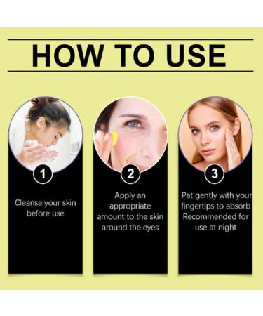  Uzionoie Retinol Boost Eye Cream Retinol Serum Soft Face Cream Retinol Serum Firming Cream Suitable for All Skin Types - Buy Online on GoSupps.com