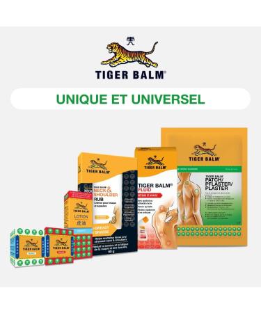 Tiger Balm - BAUME DU TIGRE Blanc - Baume effet froid - Parfum menthol - Pour sportifs apr s l'effort ou en massage de la poitrine ou des tempes. En massage pour se relaxer - 30 g 30 g (Lot de 1) 1 - Buy Online on GoSupps.com