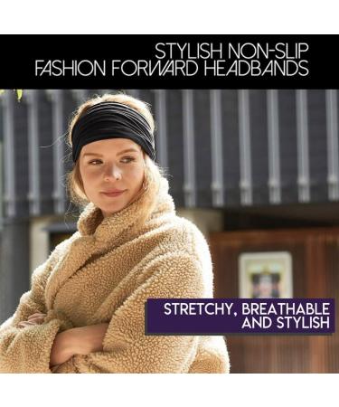 6 Pieces Sport Hair Accessories Unisex Spandex Dreadlocks Bands Elastic Long Hair Dreads Head Wraps Braids Bonnet Solid Colors Soft Headband For Men And Women - Buy Online on GoSupps.com