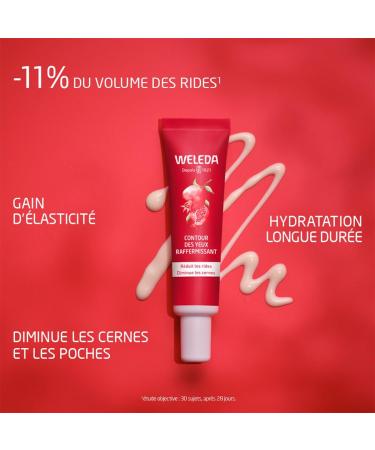 WELEDA BIO Pomegranate Eye Cream - Natural Anti-Aging Skincare for Men & Women | 10 ml | Protects Reduces Wrinkles Tightens Skin - Buy Online on GoSupps.com