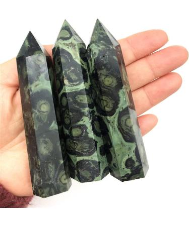 Natural Peacock Eye Point Crystal Tower | Healing Gemstone | Home Decor Ornaments | International Shipping - Buy Online on GoSupps.com