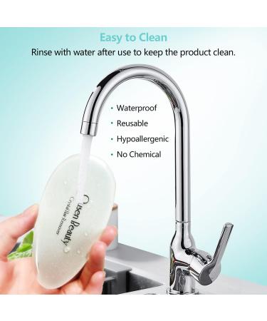 Crystal Hair Remover for Women Men - Painless Exfoliation & Hair Removal Stone - Reusable & Washable - Soft Smooth Silky Skin - Suitable for Arms, Legs, Back & Body - Buy Online on GoSupps.com