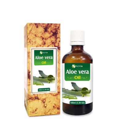 Aloe Vera Oil 100% Natural Pure Undiluted Uncut Carrier Oil (100ml) 100ml (3.381)