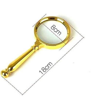 Portable Magnifier Handheld 20 Times Reading Books Newspapers HD Magnifying Mirror Magnification Lens The Elderly Magnifier Full of Stars - Buy Online on GoSupps.com