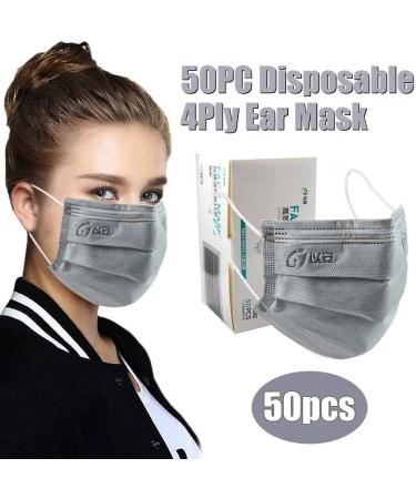 Buy Writtian 50 Pieces Breathable Mouth & Nose Protection | Dust Masks for Adults | International Shipping Available - Buy Online on GoSupps.com