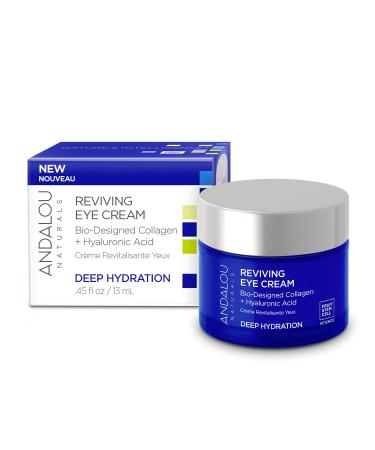 Andalou Naturals Deep Hydration Reviving Eye Cream, 0.45 Oz