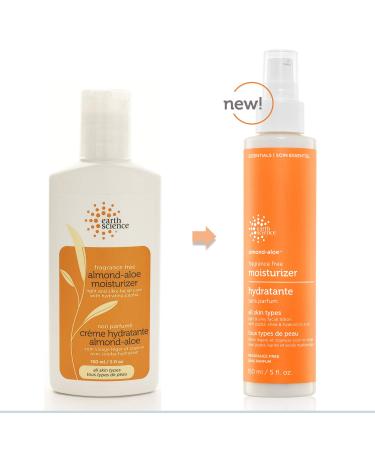 EARTH SCIENCE Fragrance-Free Almond-Aloe Moisturizer 5 fl. oz. (Pack of 3) - Buy Online on GoSupps.com
