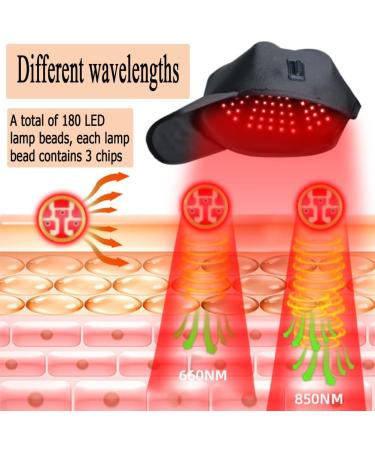 Version am lior e du Chapeau lumi re Rouge Chapeau de r g n ration des Cheveux lumi re Rouge Chapeau Portable r glage Intelligent 5 Vitesses - Buy Online on GoSupps.com