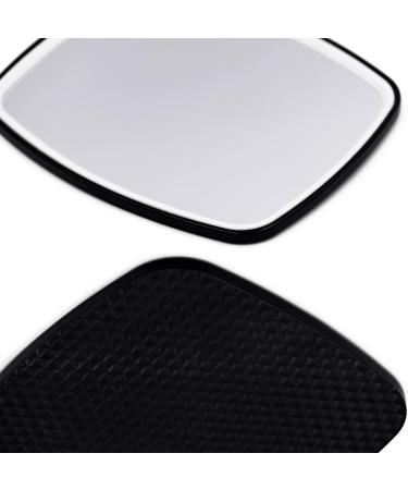 OIGUMR Handheld Mirror - Black, 10L x 6.9W Medium Size - Buy Online on GoSupps.com