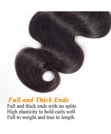 QTHAIR 12A Brazilian Body Wave Human Hair 26 Inch - 100% Unprocessed Virgin Hair Weft - Natural Body Wave Hair - 1 Bundle 100g - Buy Online on GoSupps.com