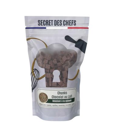 Secret des Chefs Chunks Chocolat au Lait 700g Grosses P pites de Qualit Professionnelle Pour Cookies Muffins Brownies Brioches Glaces P tisseries