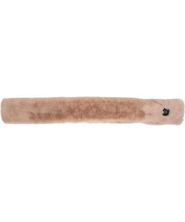 USB Heated Scarf - Adjustable & Detachable Plush Warming Neck Wrap in Light Tan | Perfect for Cold Weather - Buy Online on GoSupps.com