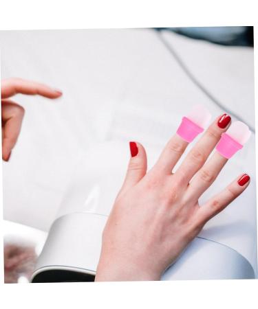 Lot de 20 Couvre-ongles Rose Petite Taille pour Dissolvant de Vernis Ongles Protection Douce et Pratique pour Manucure et Retrait Ongles Accessoires pour Usage Professionnel - Buy Online on GoSupps.com