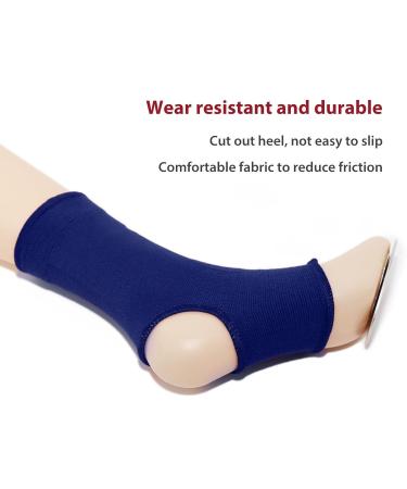 RiToEasysports Ankle Brace Socks - Compression Sleeve for Injury Recovery & Joint Pain Relief for Men & Women (Blue) | International Shipping Available - Buy Online on GoSupps.com