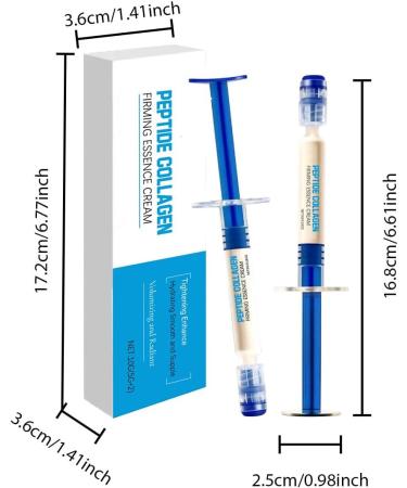  QPJUVC Peptide Collagen Firming Essence Anti-aging and anti-wrinkle cream with micromolecular collagen moisturizing and firming cream to reduce fine lines (5) - Buy Online on GoSupps.com
