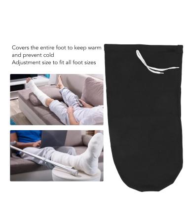 HURRISE Cast Socks Keep Warm Adjustment Size Thin Loose Design Cast Toe Cover Sock for Home Hospital Outdoor - Buy Online on GoSupps.com