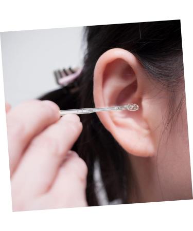 GLEAVI 6 Sets Earpick Ear Wax Remover - Stainless Steel Ear Cleaning Tools & Ear Massage Supplies for Adults - Buy Online on GoSupps.com