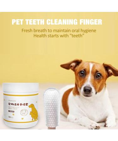 Fanelod Dog Cleaning Finger Towels - 7.6 x 3.6 C | Easy Pet Care Cloths for Dogs & Cats - Buy Online on GoSupps.com