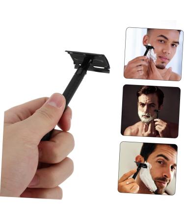 Beaupretty 3ST Manual Razor - Men's Face & Beard Safety Razor with Steel Twin-Edged Blades | Stylish Aluminum Alloy Handle | International Shipping Available - Buy Online on GoSupps.com