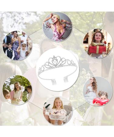 Elegant Crystal Tiaras for Girls and Women - Perfect for Wedding, Prom, Birthday Parties - Buy Online on GoSupps.com