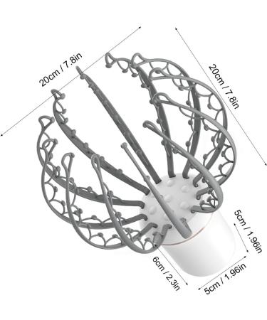 Portable Electrical Octopus Claw Massager | Battery-Operated Scalp Massager for Relaxation Tension Relief & Deep Sleep - Worldwide Shipping - Buy Online on GoSupps.com
