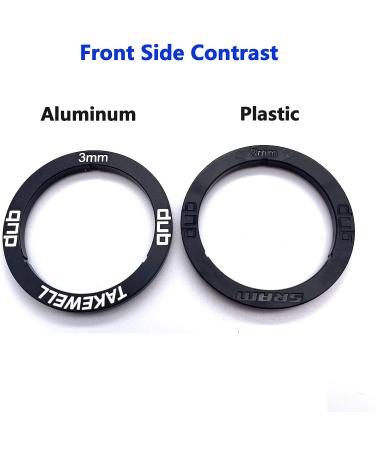 TakeWell Aluminum Spacer for SRAM DUB MTB/Road V3 Bottom Bracket - 1pc Road, 3.0mm - Buy Online on GoSupps.com