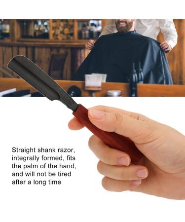S53-6 Black Straight Edge Razor for Eyebrow Shaping & Hair Removal - International Shipping Available - Buy Online on GoSupps.com