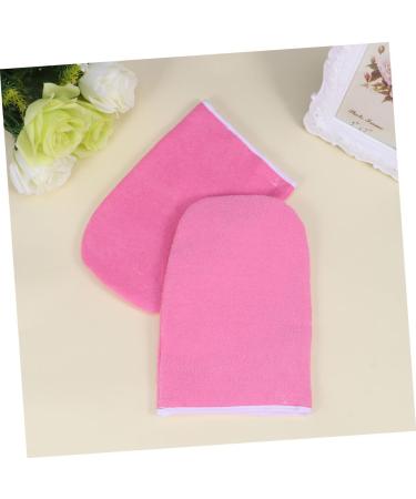 POPETPOP Paraffin Wax Gloves 1 Pair Insulated Gloves Bath Treatment Mitt Hand Paraffin Pink Hand Treatment Mitts - Buy Online on GoSupps.com