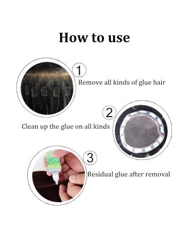 XdealCozyxc Tape Remover Hair Extensions Lace Wig Glue Remover for Lace Wig Glue Adhesive & Hairpiece Toupee Systems Non Greasy & Quick Effect - Buy Online on GoSupps.com