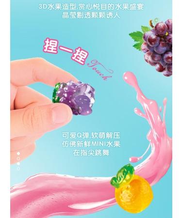 4D fruit juice gummies grape shaped Gummies candy children's snacks fruit candies Pineapple Orange Soft Candy 50% Juice Content gummy candy sweets Chewy gumdrop (Mixed flavor 4 bag) Mixed flavor 4 bag - Buy Online on GoSupps.com