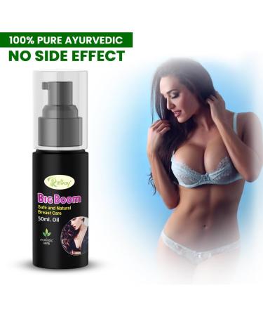 Big Boom Breast Spray Oil - Increase Breast Size by Two Cups with Perfect Shape for Women - Buy Online on GoSupps.com