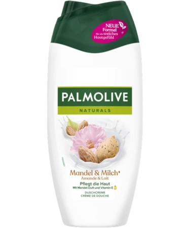 Colgate Palmolive Co Palmolive Naturals Shower gel with almond and milk 6 x 250 ml cream shower with moisture milk and almond scent - Buy Online on GoSupps.com