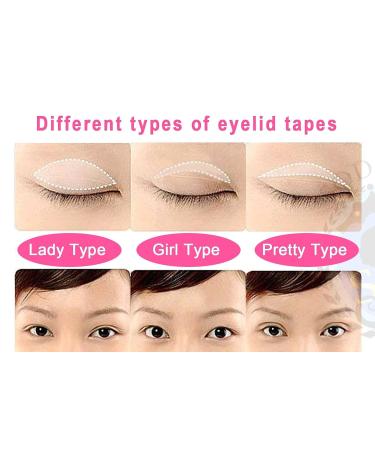 Foli Schluepflid Tape - Eye Lifting Lid Stickers for Beautiful Open Eyes | 60 Pairs (Sizes: S M L) - Perfect for Women and Girls - Buy Online on GoSupps.com